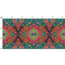 Load image into Gallery viewer, XO Wallpaper in Aqua and Pink by Mindy Macgregor