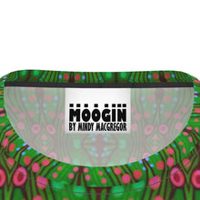 Load image into Gallery viewer, Moogin Nouveau-esque T Shirt in Green and Pink by Mindy Macgregor