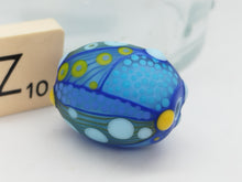 Load image into Gallery viewer, Moogin beads - lampwork glass - Extra large Focal bead - Abstract Botanical