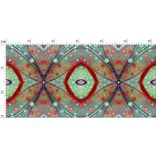 Load image into Gallery viewer, XO Wallpaper in Brick and Purple by Mindy Macgregor
