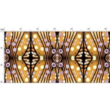 Load image into Gallery viewer, Moogin Nouveau-esque Wallpaper in Lilac and Yellow by Mindy Macgregor
