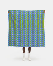Load image into Gallery viewer, Soft Geometry patterned fabric in Pink and Blue by Mindy Macgregor

