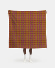 Load image into Gallery viewer, Nouveau-esque patterned fabric in Magenta and Gold by Mindy Macgregor
