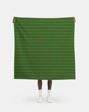 Load image into Gallery viewer, Nouveau-esque patterned fabric in Green and Pink by Mindy Macgregor
