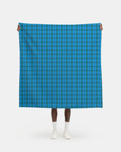 Load image into Gallery viewer, Nouveau-esque patterned fabric in Blue and Pink by Mindy Macgregor
