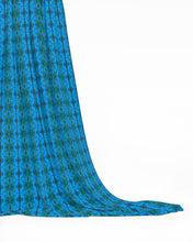 Load image into Gallery viewer, Nouveau-esque patterned fabric in Blue and Pink by Mindy Macgregor
