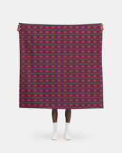Load image into Gallery viewer, XO patterned fabric in Green and Pink by Mindy Macgregor
