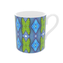 Load image into Gallery viewer, Soft Geometry Mug in Purple and Yellow by Mindy Macgregor
