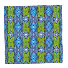 Load image into Gallery viewer, Moogin Soft Geometry Scarf in Purple and Yellow by Mindy Macgregor
