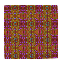 Load image into Gallery viewer, Moogin Nouveau-esque Scarf in Magenta and Gold by Mindy Macgregor

