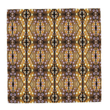 Load image into Gallery viewer, Moogin Nouveau-esque Scarf in Lilac and Yellow by Mindy Macgregor
