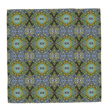 Load image into Gallery viewer, Moogin XO Scarf in Purple and Yellow by Mindy Macgregor
