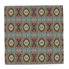 Load image into Gallery viewer, Moogin XO Scarf in Brick and Purple by Mindy Macgregor
