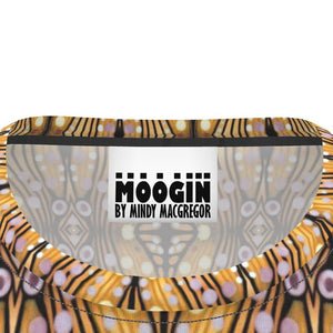 Moogin Nouveau-esque T Shirt in Lilac and Yellow by Mindy Macgregor