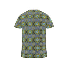 Load image into Gallery viewer, Moogin XO T Shirt in Purple and Yellow by Mindy Macgregor
