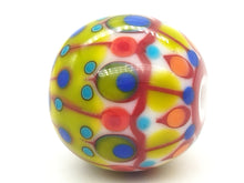 Load image into Gallery viewer, Moogin beads - Carousel patterned lampwork glass extra large Focal bead
